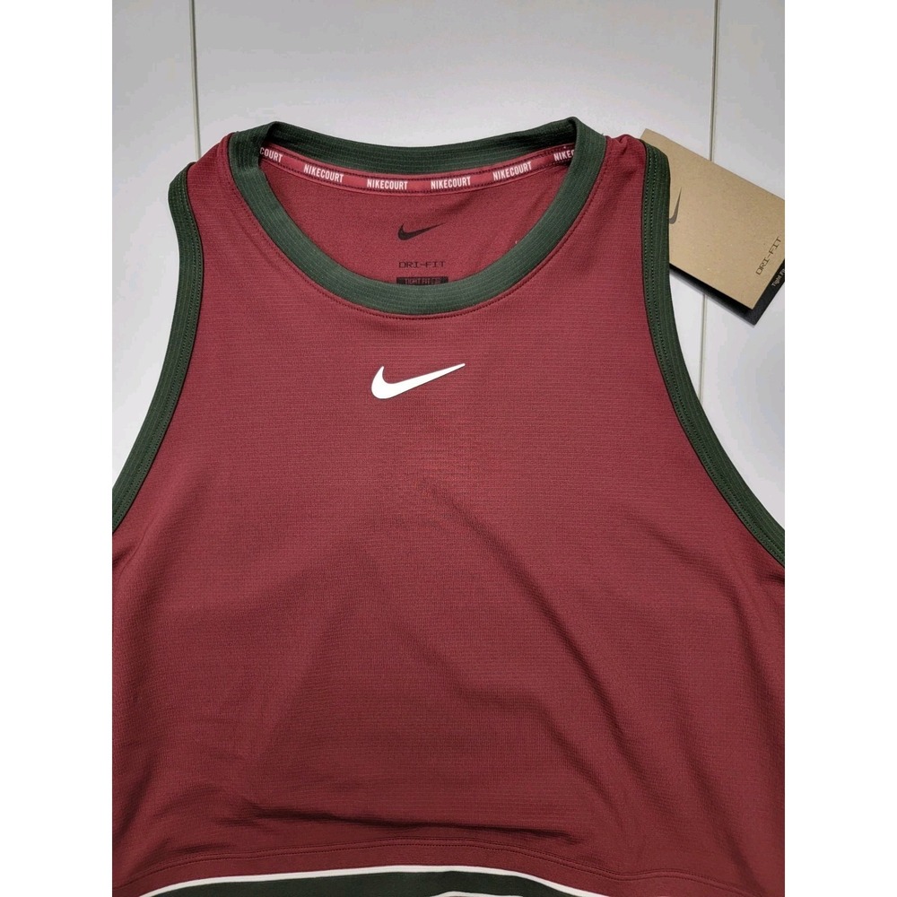 Nike Court Size XL Slam Tennis Dress French Open Roland Garros FZ6742-619 NWT - Picture 5 of 12